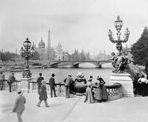 Pont Alexandre III - Exposition Universelle de Paris en 1900